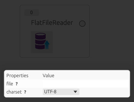 Отображение Шага FlatFileReader в рабочей области Дизайнера